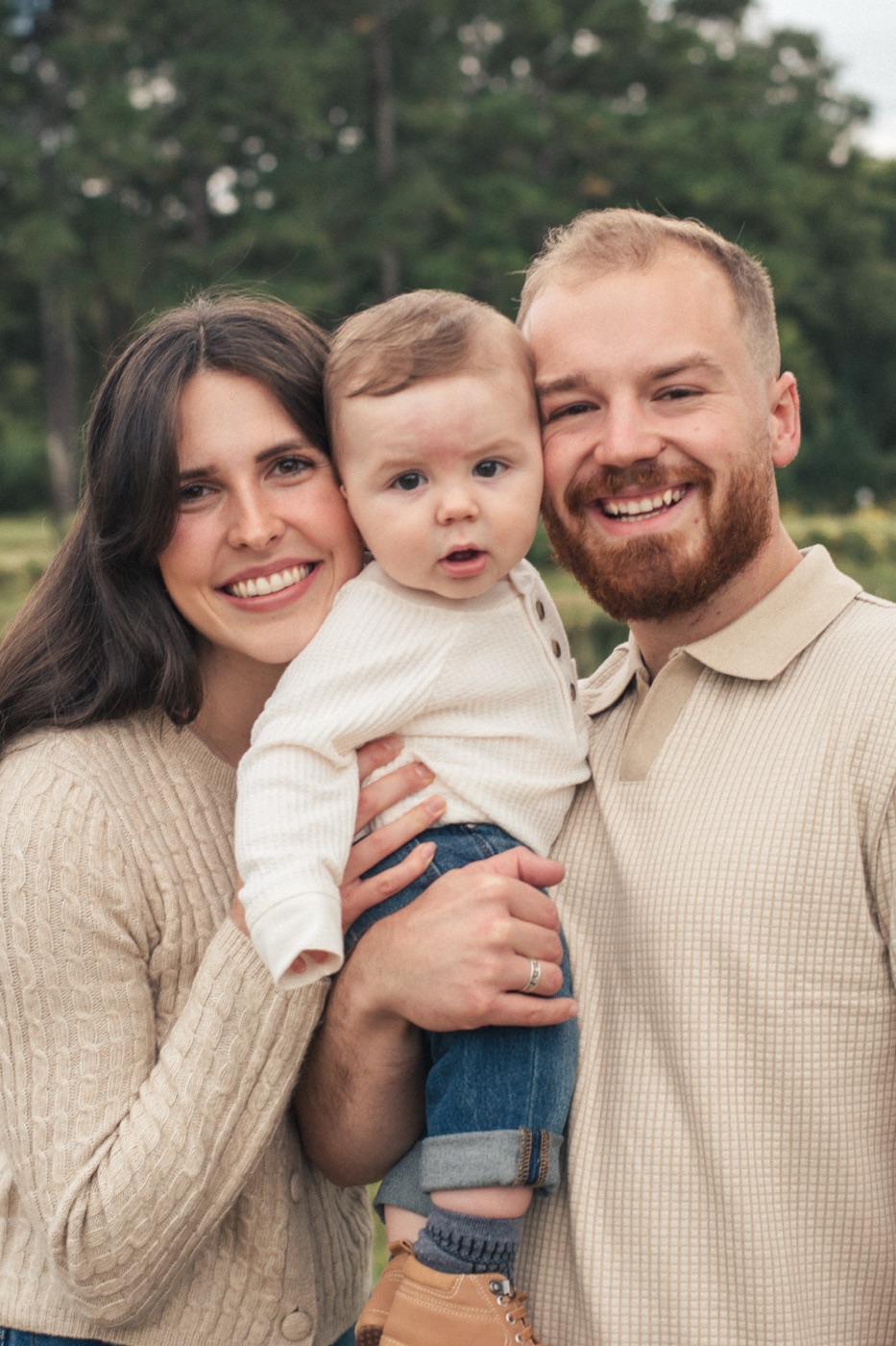Kalvin Frelich, NASM Certified Personal Trainer and founder of Sequoia Strength Training in Cahaba Heights, Alabama, with his family